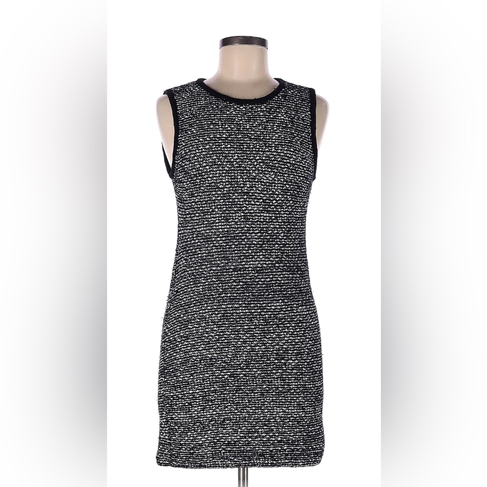 Alice + Olivia Chic Black and White Knit Dress